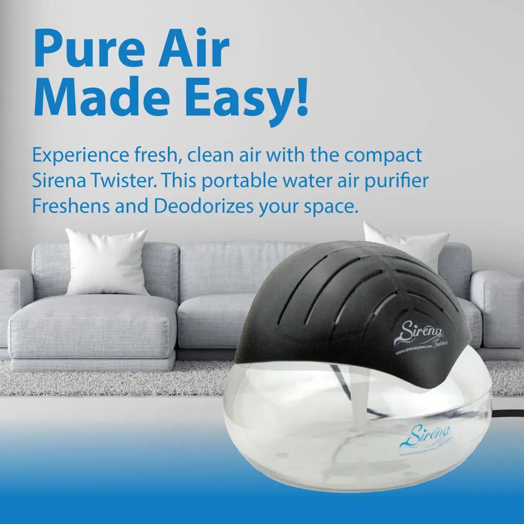 Compact Water Air Purifier & Aroma Diffuser